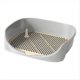 thumbnail image 1 of Soporte para Almohadilla de Entrenamiento Ir Al Baño Perros: Bandeja Cachorros en Interiores con Rejillas Patas y Pisos Limpios B, 1 of 7