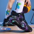 thumbnail image 6 of Novetra Men's Basketball Shoes Anti Slip Sports Training Running - BLACK_10, 6 of 6