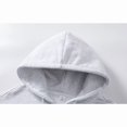 thumbnail image 5 of Hoodies for Men Half Zip Up Hoodie Drop Shoulder Casual Long Sleeve Pullover Solid Sweatshirt, 5 of 9
