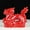Red_New#90771, variant on Limited Time Qaailabf Desktop Ornament Ceramic Statue Chinese Figurine Ornament For 2024 Chinese New Year Blessing Souvenir Gift