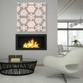 thumbnail image 4 of Epic Art 'Pink and Gray Pattern 4' by Stellar Design Studio, Acrylic Glass Wall Art, 36"x36", 4 of 7
