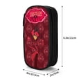 thumbnail image 6 of Hazbin Hotel Big Capacity Pencil Case, Aesthetic Pen Pouch Storage Bag, Office Supplies Organizer, Pen Cases Pencil Bag with Multiple Compartments, 6 of 7