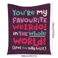 100x150cm Valentine'S Day Flannel Blanket Valentine'S Day Gifting Game