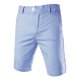 thumbnail image 1 of Pantalones Cortos De Rayas Verticales PaHombres Con Bolsillos Inclinados Delanteros Azul Blanco 36, 1 of 7