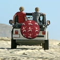 thumbnail image 6 of Heavy Duty Spare Tire Cover 15inch Santa Claus Doing Yoga Poses Waterproof Polyester Wheel Protectors Wheel Covers Santa Claus Yoga Universal Fit for Trailers SUV Truck Camper Travel, 6 of 8