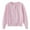 Pink, variant on Girls Classic Knit Cardigan Sweater Crew Neck Button Front Long Sleeve Outerwear for Kids,Sizes 1-14 Years Blue 90
