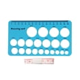 thumbnail image 6 of Double Side Silicone Nipple Rulers with Flange Gauges set For Breast Pump Sizing In Centimeters & Inches For New Mom, 6 of 8