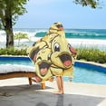 thumbnail image 6 of Happy Cute Ducks Toddler Hooded Beach Towel 24" x 50" Kids Bath Towels Soft Quick Dry for Swim Pool Boys Girls, 6 of 7