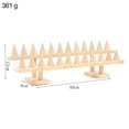 thumbnail image 4 of lionlar Multi Layer Rings Jewelry Display Stands Wood Fingers Showcase for Shows Jewelry 2 Layer 24 Fingers, 4 of 9