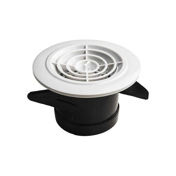 Round Air Vent 3 Inch Adjustable Pattern Screen Grille Cover Louver