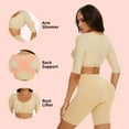 thumbnail image 3 of COMFREE Arm Shaper for Women Arm Compression Front Buckle Bra Shapewear Top, 3 of 6
