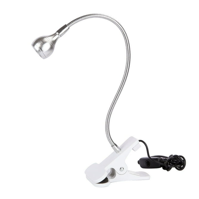 Lámpara LED flexible USB, lámpara de escritorio para computadora portátil con soporte para cabecera
