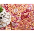 thumbnail image 3 of Unique Loom Austin Collection Area Rug - Fortissimo (8' Round Red/Blue), 3 of 6