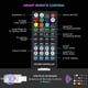 thumbnail image 3 of Luces de hadas enchufables, luces de hadas LED con luces parpadeantes que cambian de color RGB con control remoto Bluetooth, luces de hadas de control de aplicaciones Zhivalor  CPB-US-ZMR85-2, 3 of 6