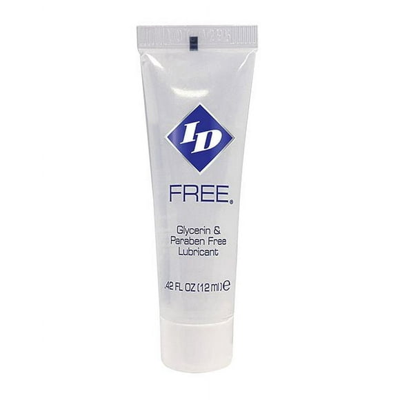 ID Free Hypoallergenic Water Based Personal Lubricant, Glycerin & Paraben Free, 12 ml (Tube)