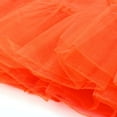 thumbnail image 5 of Casual Skirts for Women Knee Length New Tutus Skirts for Women Tulles Midi Knee Length Skirt Dress Adult High Waisted A-Line Mesh Layered Skirt Orange L, 5 of 6