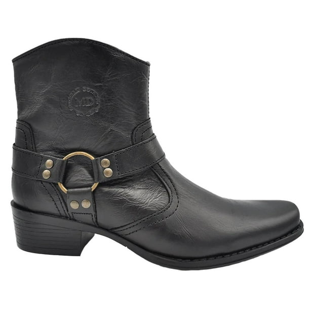 Botas Vaquera Caballero Urban Cowboy Hombre Botin Botineta negro 27