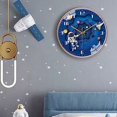 thumbnail image 4 of Silent Children's Wall Clock with Silent Movement, 12 Inch Round Non Ticking Children's Wall Clock, 4 of 5