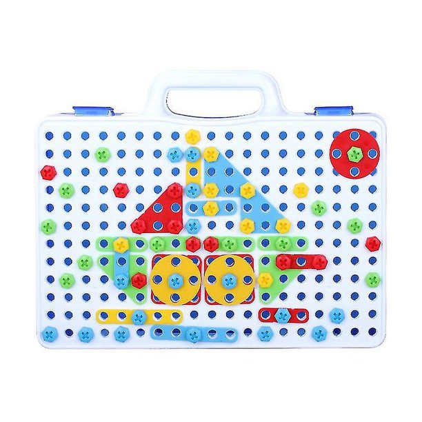 Juego de brocas de mosaico creativo de 237 Uds., juego de perforación Diy, juguetes de construcción, Kit de arte mosaico de setas, rompecabezas