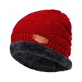 thumbnail image 3 of Foreign Trade Labeling Knitted Cap Velvet Thread Skullies On Wool Cap Winter Outdoor Ski Cap, 3 of 9