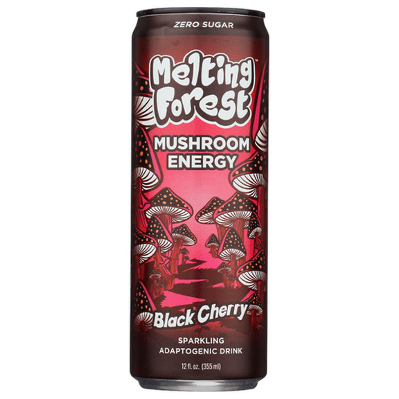 (Pack of 12) Melting Forest Water Sparkling Apple Black Cherry 12 Fo