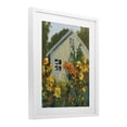 thumbnail image 2 of Stupell Industries Cottage Sunlit Cottage Garden View White Framed Print Under Glass, 13 x 16, by Carson Overstreet, 2 of 8