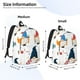 thumbnail image 2 of Disketp School Cute Gnomes print Canvas Backpack Lightweight Travel Daypack Student Rucksack Laptop Backpack-Medium, 2 of 5