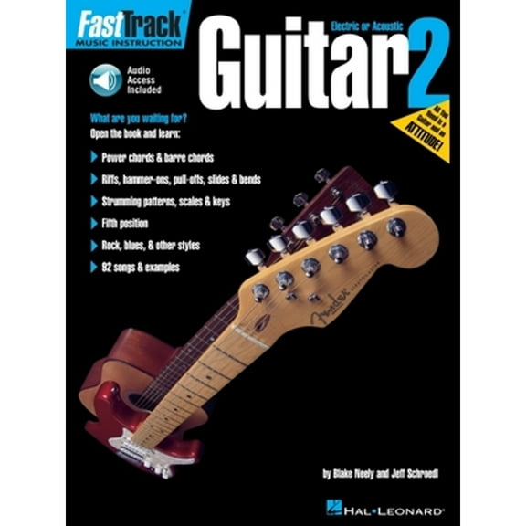 Pre-Owned Fasttrack Guitar Method - Book 2 (Book/Online Audio) (Paperback) 0793574110 9780793574117