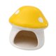 thumbnail image 5 of Casa de cerámica para hámster, hábitat creativo multifuncional para exteriores, cueva para cobayas, ardillas listadas y animales pequeños como Amarillo, 5 of 8