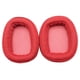 thumbnail image 2 of Injueey Cojín para auriculares, auriculares montados en la cabeza, cubierta fina, protección auditiva, almohadillas para los oídos, Relojes inteligentes Rojo, 2 of 6