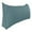 Blue, variant on Small Wedge Pillow Headboard Reading Pillow for Sitting Up in Bed Adult Backrest Triangle Bolster Pillow for Couch Daybed Cushion Lumbar Body Support Leg Positioning, 20 * 47 * 7.8in