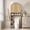 Nature 2-8.4"D x 29.7"W x 73"H, variant on HMstone Over The Toilet Storage Cabinet, 23.7’’W Bathroom Storage Shelf Organizer with Doors, Freestanding Above The Toilet Storage Cabinet with Adjustable Shelf for Bathroom, Natural