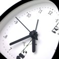 thumbnail image 5 of Reloj despertador analógico de doble campana de 3.0 in, forma linda con retroiluminación y alarma fuerte para personas que duermen mucho, silencioso, perfecto para dormitorio y trabajo (negro), 5 of 5
