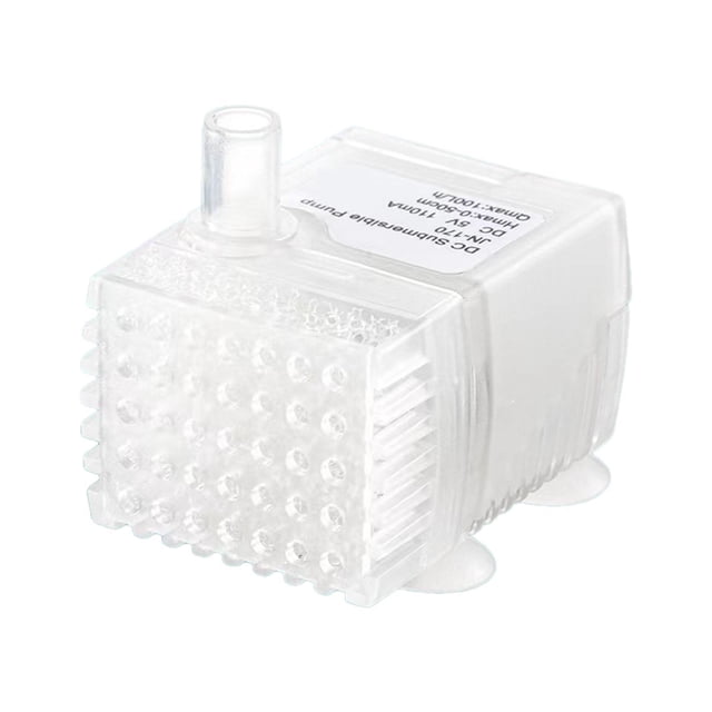Bomba sumergible multiusos, resistente, antiobstrucciones, para pecera, bomba de agua para manualidades, acuario, piscina, fuente, estanque
