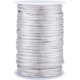 thumbnail image 1 of Cordón de seda plateado de 3 mm, cordón de seda con forma de cola de rata, hilo de nudo chino, cordón grueso para adornos, cordón para tejer, 1 of 9