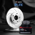thumbnail image 2 of R1 Concepts Front Brakes and Rotors Kit |Front Brake Pads| Brake Rotors and Pads| Optimum OEp Brake Pads and Rotors WGUN1-67047, 2 of 5