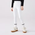 thumbnail image 2 of XEGLSBU Girls Leggings Size 14-16 Black Girls Athletic Leggings Kids Running Yoga Pants Workout Active Tights with Pockets Girls Leggings Size 14-16 Plus E-White Size 11-12 Years, 2 of 4