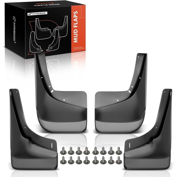 A-Premium Splash Guards Mud Flaps Replacement for Chevrolet Silverado