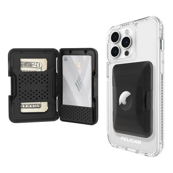 Pelican Protector MagSafe AirTag Wallet - Black