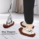 thumbnail image 4 of 10 Pack Chenille Multi-Purpose Floor Cleaning Slippers Dust Remover Accessory Brown, 4 of 4