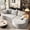 Pearl Gray, variant on 118” Round Curved Modular Sectional Sofa, Cloud Deep Seat Sectional Couch, Modern L-Shape Sofa with Chaise Lounge, Upholstered Boneless Curved Couches for Living Room(Deep Gray)