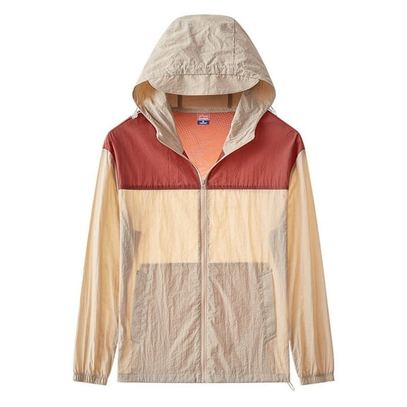 Plebaso UPF 50 Hiking Jacket for Women Men Full Zip Sun Protection Hoodie Lightweight Outdoor Sun Shirts