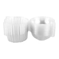 thumbnail image 2 of 50 X Single Plastic Clear Cupcake Holder / Cake Container Dome Muffin Carrier, 2 of 5