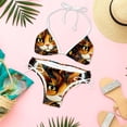 thumbnail image 6 of Cat Detachable Sponge Adjustable Strap Bikini Set Two-Pack Swimsuits for Women, 6 of 6