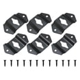 thumbnail image 4 of Conectores de soportes para colgantes de pared de altavoces de 6 piezas para murales, accesorios genéricos versátiles versátiles con tornillos Estilo a, 4 of 10