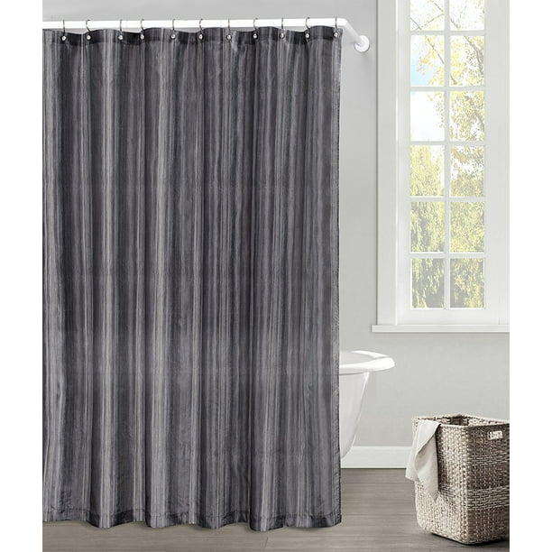 Dark Lavender Gray Unique Multi-Colored Ombre Shower Curtain - Walmart ...