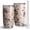 German Shepherd Dog, variant on 20 Oz Grey Dog Paw Footprint Coffee Tumbler Double Wall Insulated Stainless Steel Water Bottle | Metal Reusable Thermoses Flask with Cup Cap | Leak & Sweat Proof with Anti-Dust Lid