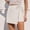 c01White, variant on LNWUY Summer Solid Color Knot Side Wrap Tie Wrap Mini Skorts Casual Womens Shorts for Casual Athletic Golf Green M