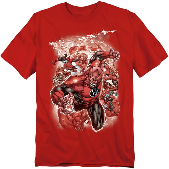 Green Lantern Red Lanterns #1 Mens Short Sleeve Shirt