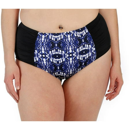 2019 tie dyed plus size high waisted swimwear